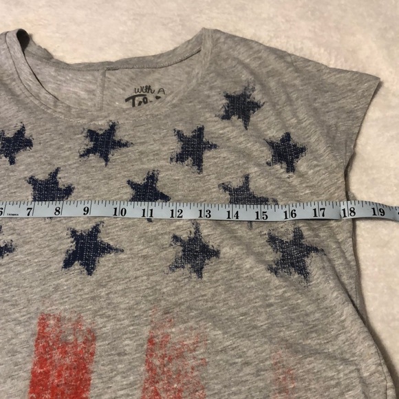 Flag tee with fringe - Picture 4 of 7